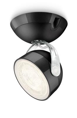Philips myLiving LED-spotlight Dyna zwart 3 W 532303016 Philips myLiving LED-spotlight Dyna zwart 3 W 532303016