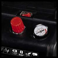 Einhell TC-AC 190/6/8 OF Set Pneumatische compressor 6 l 8 bar - thumbnail