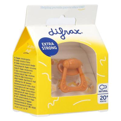 Difrax Fopspeen 18+ maanden natural 1 Stuks