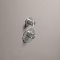 Hotbath Archie afbouwdeel met 1 stopkraan RVS - thumbnail