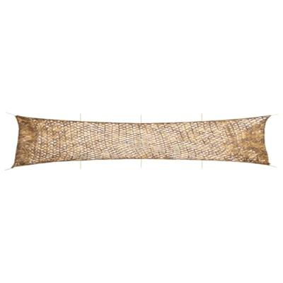 VidaXL Camouflagenet met opbergzak 844x142 cm zandkleurig VidaXL Camouflagenet met opbergzak 844x142 cm zandkleurig