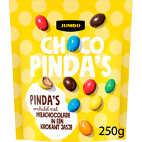 Jumbo Choco Pinda&apos;s 250g - thumbnail