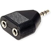 VALUE 3,5mm Adapter (1x M/ 2x F) - thumbnail