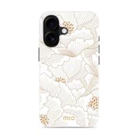 MIO White Roses Magsafe Compatible for iPhone 16 - thumbnail