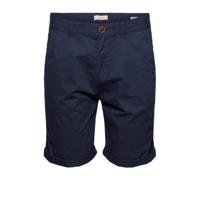 edc Men regular fit chino short van biologisch katoen donkerblauw - thumbnail
