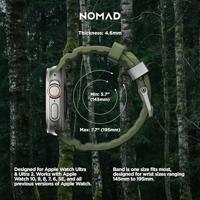 Nomad Rocky Point horlogeband / natural hardware 45/46/49mm - Forest - thumbnail