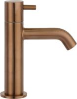 Saqu Eurotrend fonteinkraan met greep geborsteld koper - thumbnail
