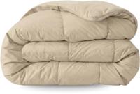 Zelesta Zelesta Pure Uni Desert Sand 140x200 - Katoenen Hoesloos Dekbed met Vaste Overtrek - thumbnail