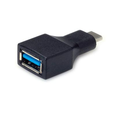 VALUE USB 3.2 Gen 1-adapter, USB Type C - A, M/F, OTG, zwart