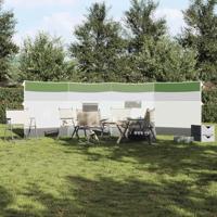 Windscherm camping waterdicht 510x153 cm groen - thumbnail