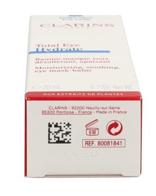 Clarins Total Eye Hydrate Eye Mask-Balm 20ml Clarins Total Eye Hydrate Eye Mask-Balm 20ml