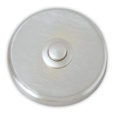 Heidemann 70083 Belknop 1-voudig Vernikkeld 24 V/1 A