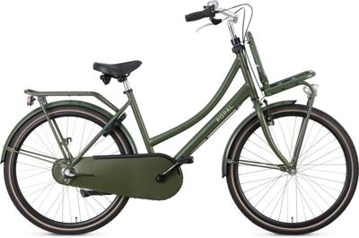 Popal Daily Dutch Basic+ 26 Inch 45,5 cm Meisjes 3V Terugtraprem Legergroen Popal Daily Dutch Basic+ 26 Inch 45,5 cm Meisjes 3V Terugtraprem Legergroen