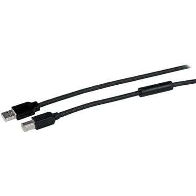 StarTech.com 15 m actieve USB 2.0 A-naar-B-kabel - M/M