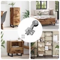 Scharnier 12 pcs Zilver 0 IJzer - thumbnail