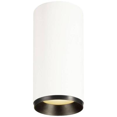 SLV OpbouwspotNuminos L cilinder wit/zwart 2700K - 60gr - 1004320