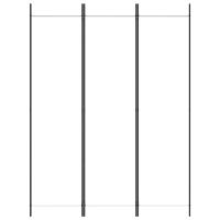 Kamerscherm met 3 panelen 150x200 cm stof wit - thumbnail
