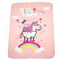Peppa Pig Fleece deken , 100x140cm - thumbnail