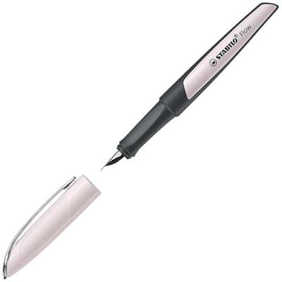 Vulpen stabilo flow m pastel rooskleurig Vulpen stabilo flow m pastel rooskleurig