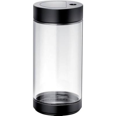Siemens Glasmilchbehälter für Kaffeevollautomaten EQ500, EQ700 classic und EQ6 plus TZ80008 Melkkan Zwart, Transparant