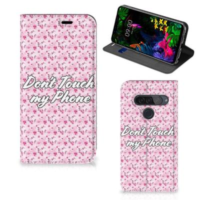 LG G8s Thinq Design Case Flowers Pink DTMP LG G8s Thinq Design Case Flowers Pink DTMP