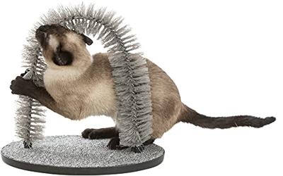 Massage- en vachtverzorgingsboog voor de kat (36 × 33 cm) Per stuk