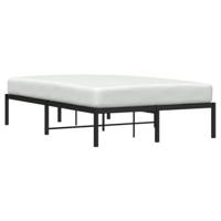 Bedframe metaal zwart 120x190 cm - thumbnail