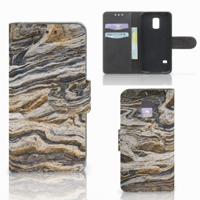 Samsung Galaxy S5 Mini Bookcase Steen - thumbnail