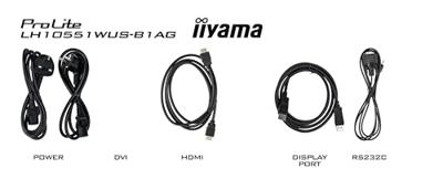 Iiyama ProLite LH10551UWS-B1AG Digital Signage display Energielabel: G (A - G) 266.7 cm (105 inch) 5120 x 2160 Pixel 24/7 Anti-burn-in-functie, Media