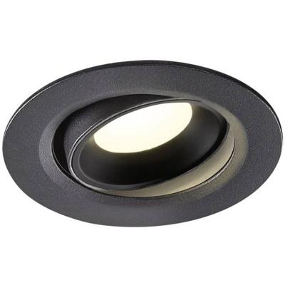 SLV 1005589 NUMINOS MOVE XS LED-inbouwlamp LED vast ingebouwd Zwart SLV 1005589 NUMINOS MOVE XS LED-inbouwlamp LED vast ingebouwd Zwart