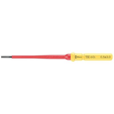 Wera Kraftform Kompakt VDE 60 i 0,5 x 3,0 x 157 mm TIE Elektronica Plat Verwisselbare kling 3.0 mm Wera Kraftform Kompakt VDE 60 i 0,5 x 3,0 x 157 mm TIE Elektronica Plat Verwisselbare kling 3.0 mm