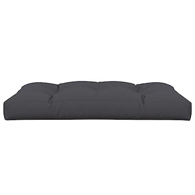VidaXL Palletkussen 120x80x12 cm stof antracietkleurig - thumbnail
