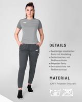 JAKO 8489D Trainingsbroek Allround Dames - Antra Light - 38 - thumbnail