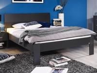 Bed FLASH 180x200 cm metaalgrijs - thumbnail