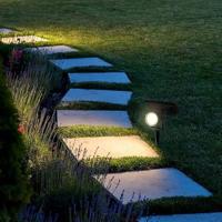 V-TAC VT-952 Solar Spike Lights - IP65 - Zwart - 2W - 40 Lumen - 6400K - thumbnail