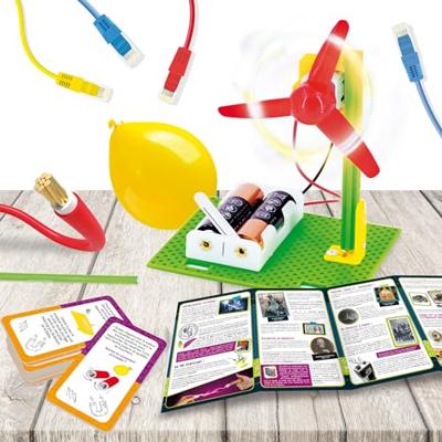 Elektriciteit ontdekken - Wetenschapskit - IK BEN EEN GENIUS POCKET - Veilige componenten