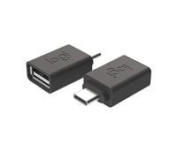 Logitech USB-C Adapter [1x USB-C stekker - 1x USB 3.2 Gen 1 bus A (USB 3.0)] Logi USB C to A - thumbnail