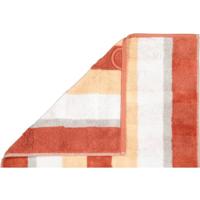 Cawö Cawo Noblesse Stripes Badlaken 80x150 brick - thumbnail