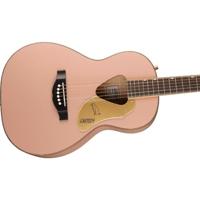 Gretsch G5021E Rancher Penguin Shell Pink elektrisch-akoestische westerngitaar - thumbnail