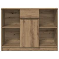 Dressoir lade 101x35x76 cm spaanplaat artisanaal eikenkleurig - thumbnail