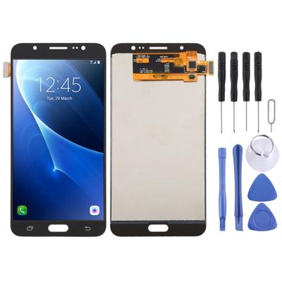 TFT-materiaal LCD-scherm en digitizer volledige assemblage voor Galaxy J7 (2016)/op 8 J710F/J710FN/J710M/J710MN/J7108 (zwart)