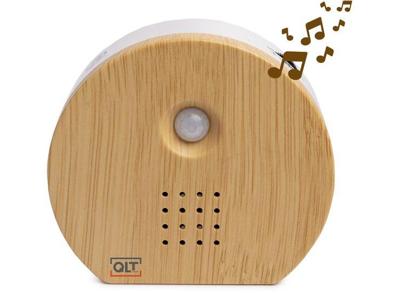 QLT Nature Geluidbox met Sensor - Vogel-, Zee- of Junglegeluiden - Hout