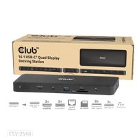 club3D CSV-2540 USB-C dockingstation Geïntegreerde kaartlezer, USB-C Power Delivery - thumbnail