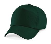 Beechfield CB10 Original 5 Panel Cap - Bottle Green - One Size - thumbnail
