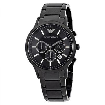 Emporio Emporio Armani - Heren Horloge AR2453 - Zwart Emporio Emporio Armani - Heren Horloge AR2453 - Zwart