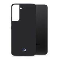 Mobilize Rubber Gelly Case Samsung Galaxy S22 5G Matt Black - thumbnail