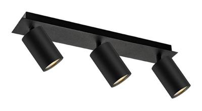 LABEL51 Plafondlamp 'Ferroli' 3-lamps, kleur Zwart LABEL51 Plafondlamp 'Ferroli' 3-lamps, kleur Zwart