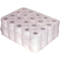 Qleaniq® | Toiletpapier | 2-laags | 10cm | Basic | wit | 40 stuks - thumbnail
