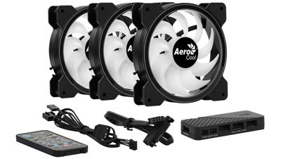Aerocool Saturn 12F ARGB 3x fan + controller Aerocool Saturn 12F ARGB 3x fan + controller
