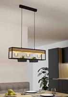 Eglo HanglampLibertad 1 met hout - 900349 - thumbnail